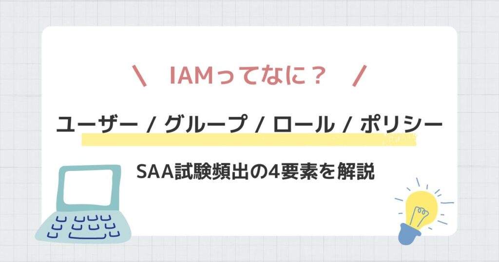 AWSのIAMのまとめ記事のアイキャッチ